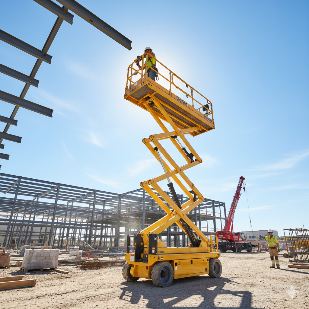 Scissor Lift 26' Electric-Narrow 32