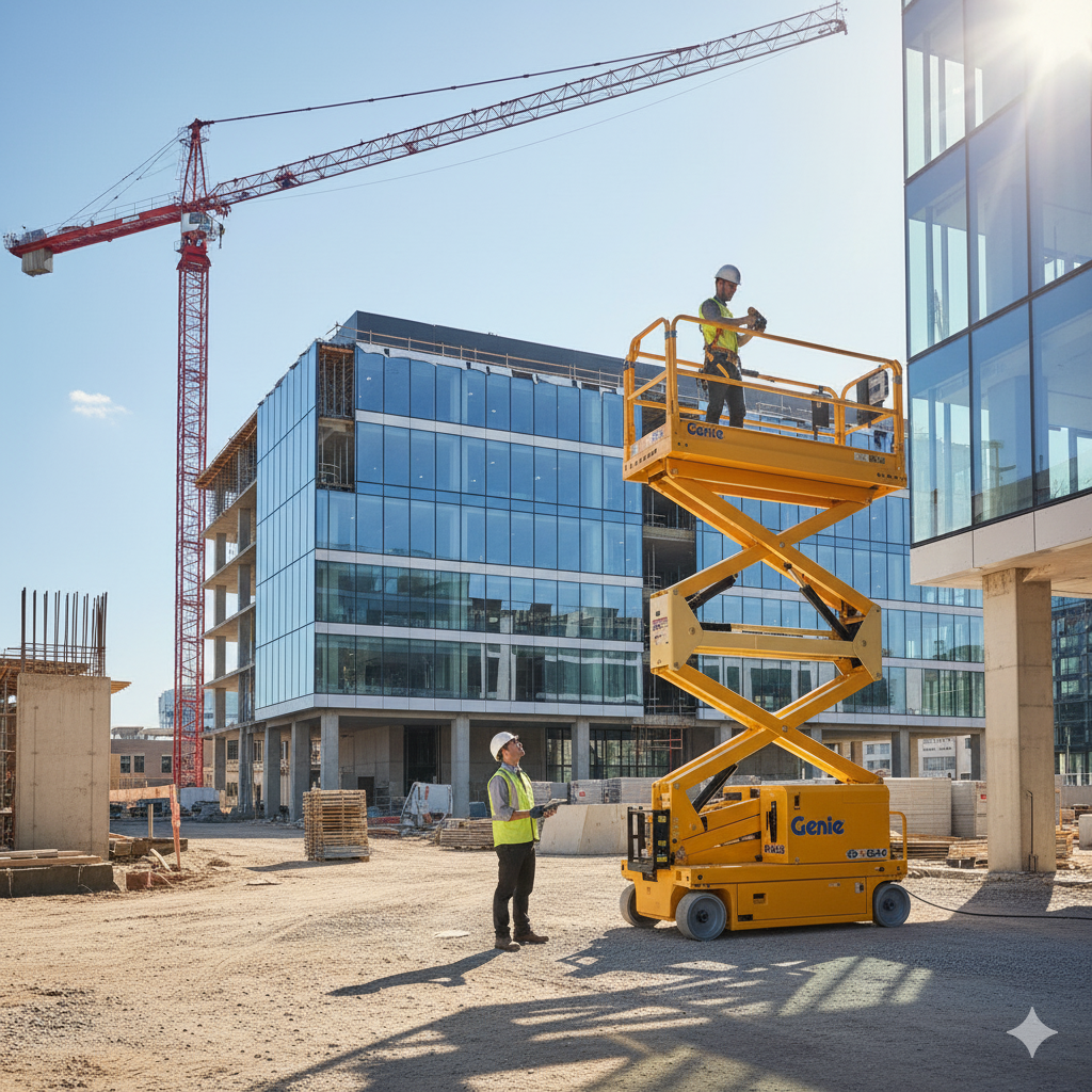 Scissor Lift 32' Electric-Narrow 32"