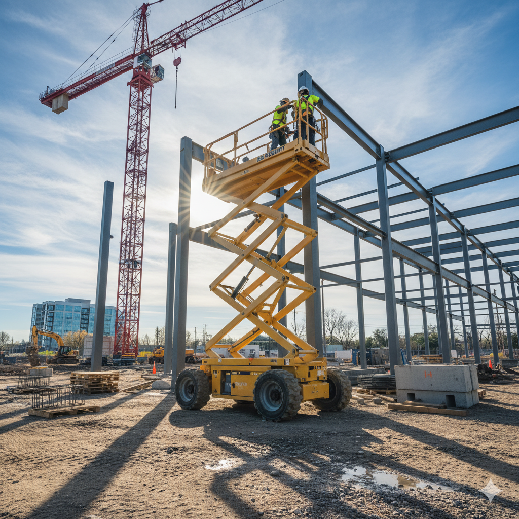 Scissor Lift 26' 4WD