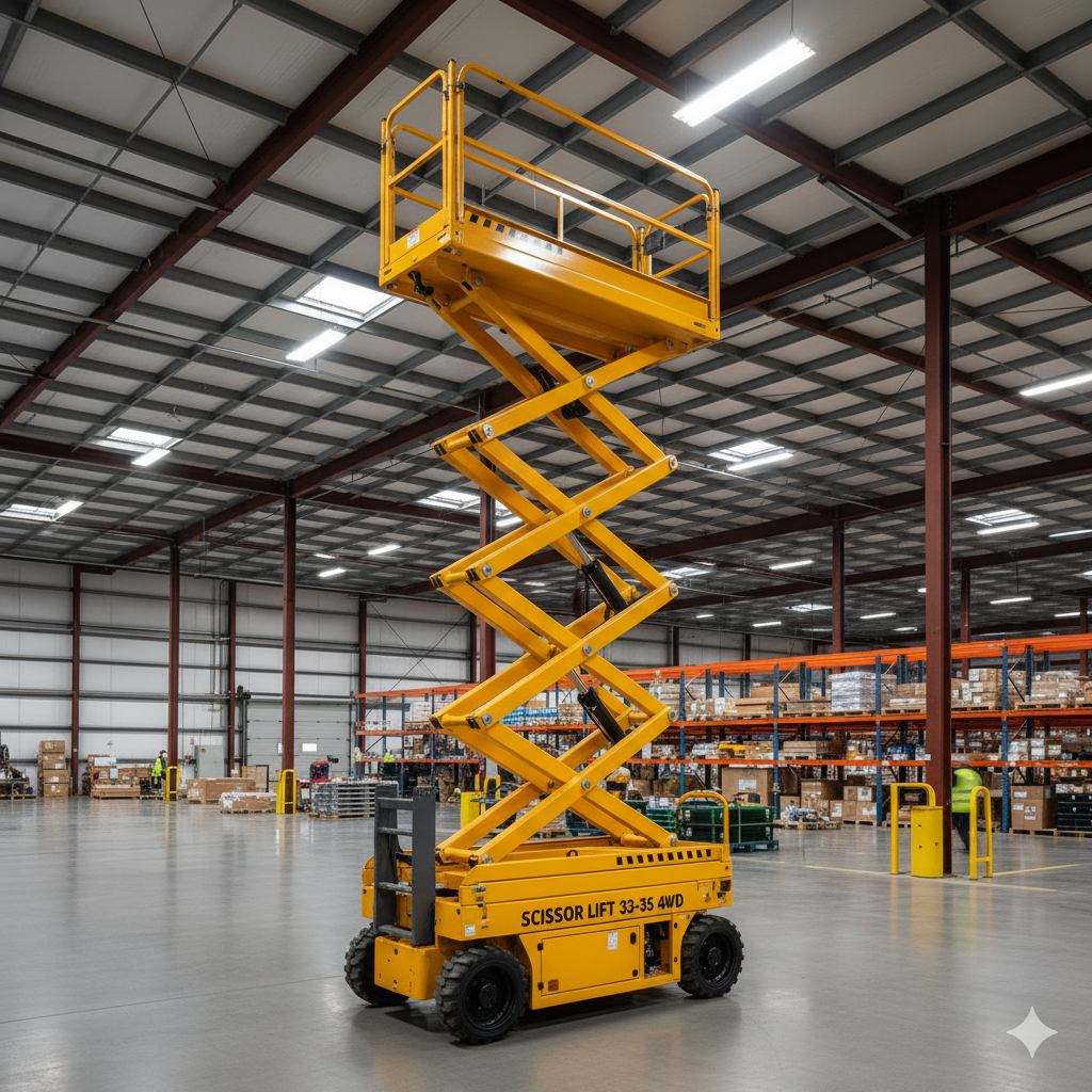 Scissor Lift 33'-35 4WD