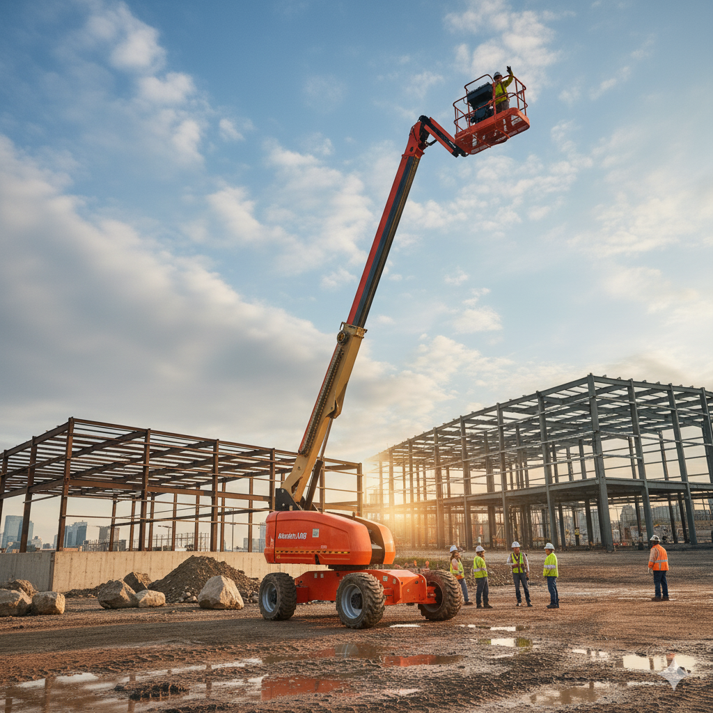 Artic Boom Lift 34' 4WD