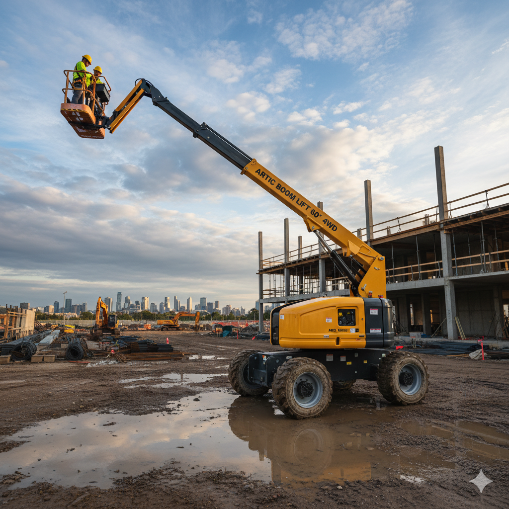 Artic Boom Lift 60' 4WD