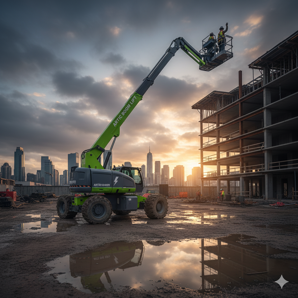 Artic Boom Lift 80' 4WD