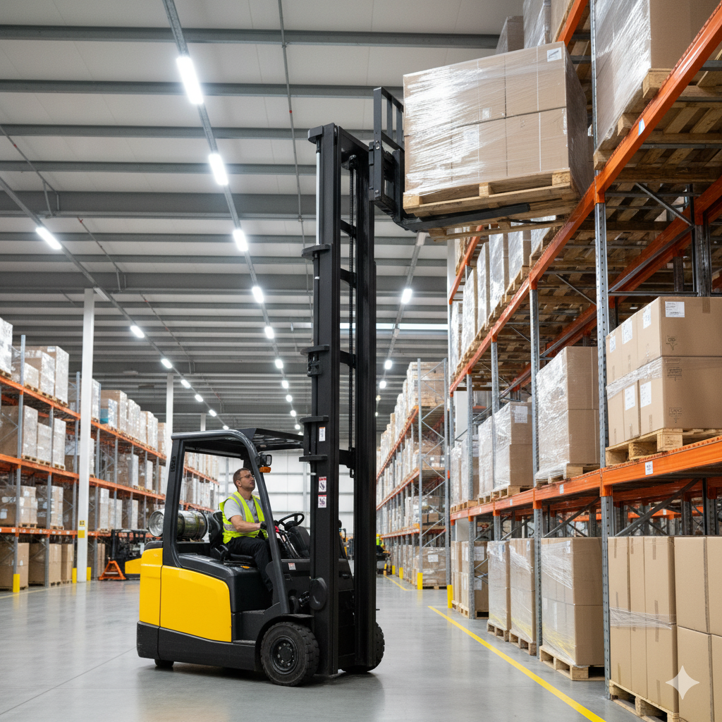 Forklift Warehouse 5000LB Elec., 3 Stage