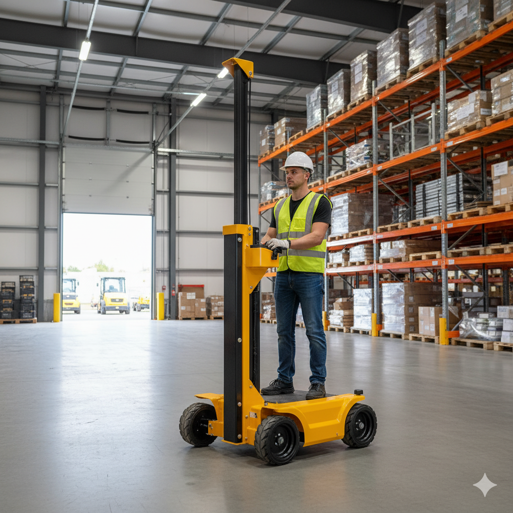 Vertical Mast 12' Self Propelled