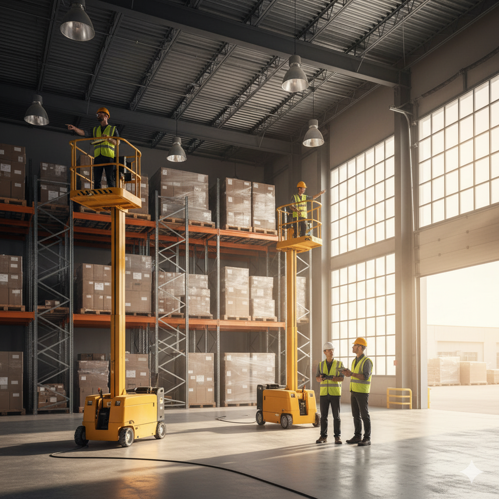 Vertical Mast 15'-16' Self Propelled