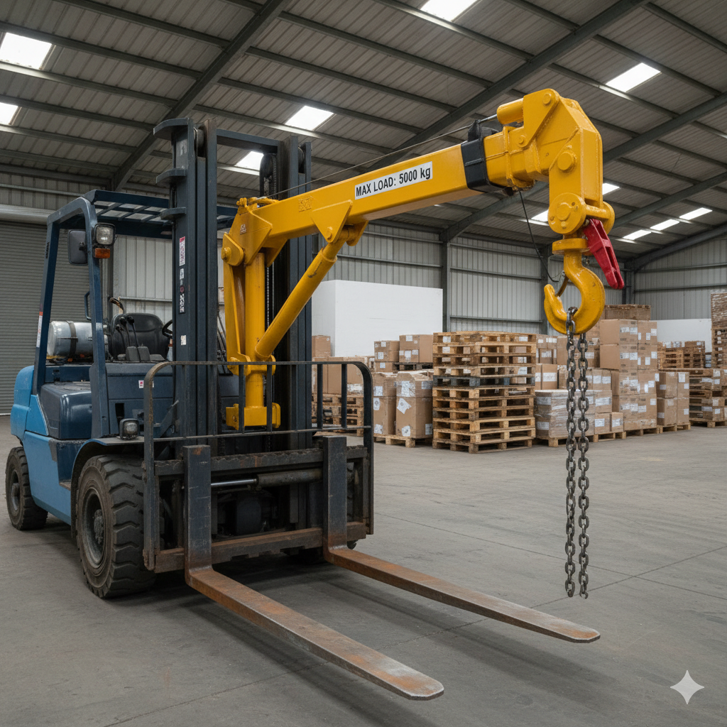 Fork Mounted Crane Hook