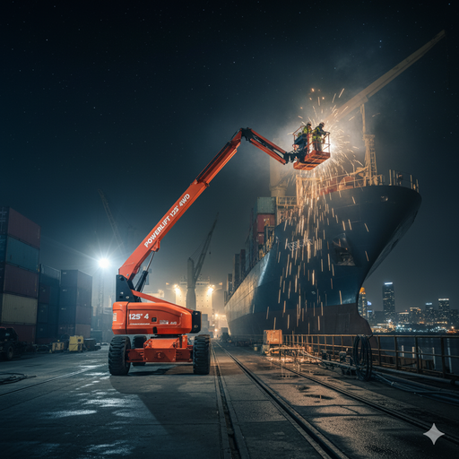 [5060] Straight Boom Lift 60' 4WD