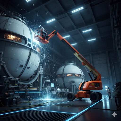 [5085] Straight Boom Lift 85' 4WD